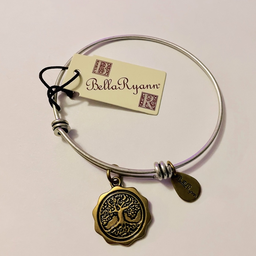 NWT Bella Ryann tree of life bangle bracelet